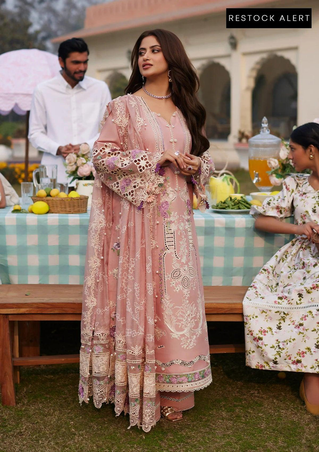 ZOREH wearing this beautiful dress from ELAF's