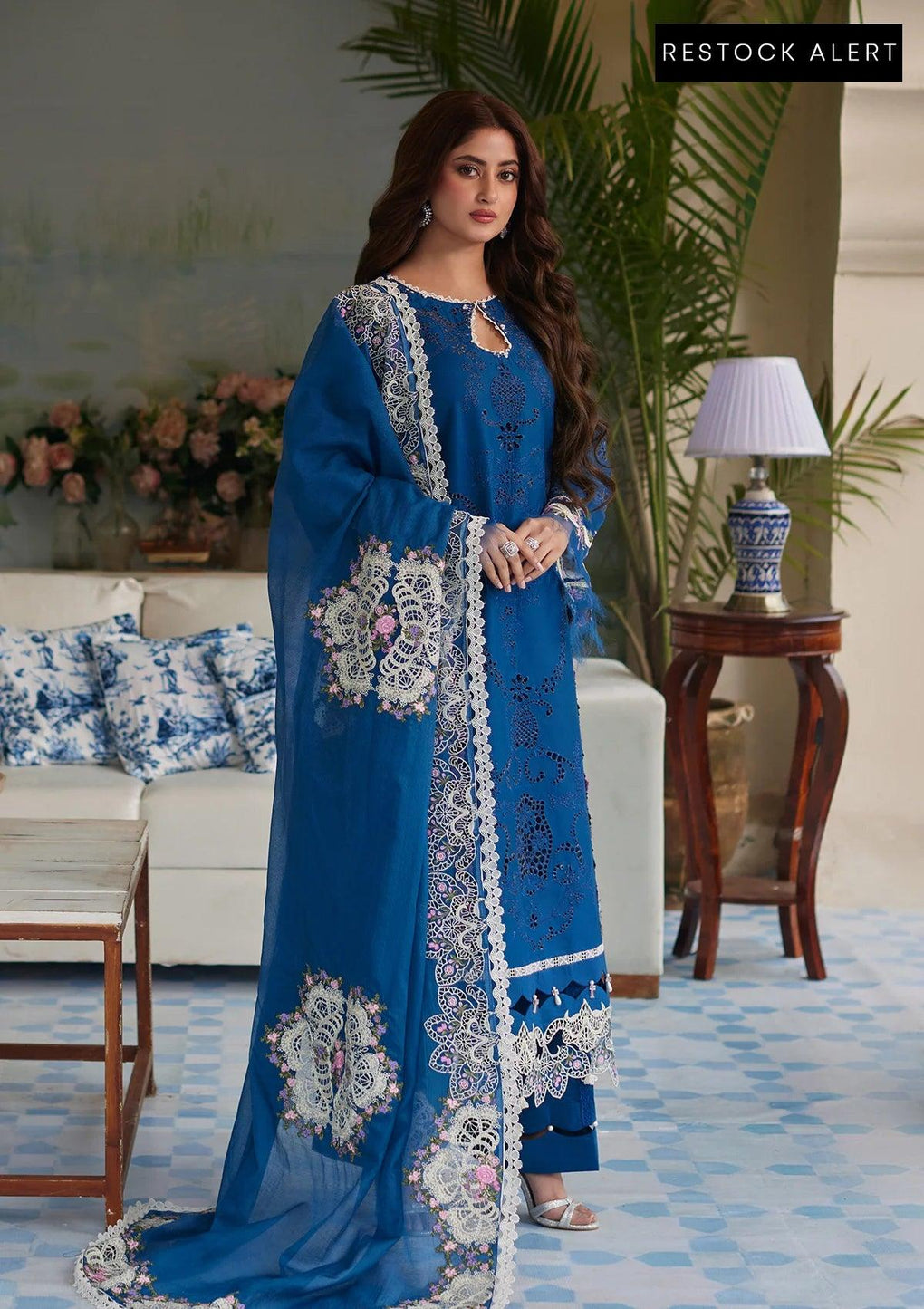 ALMAS wearing this beautiful dress from ELAF's