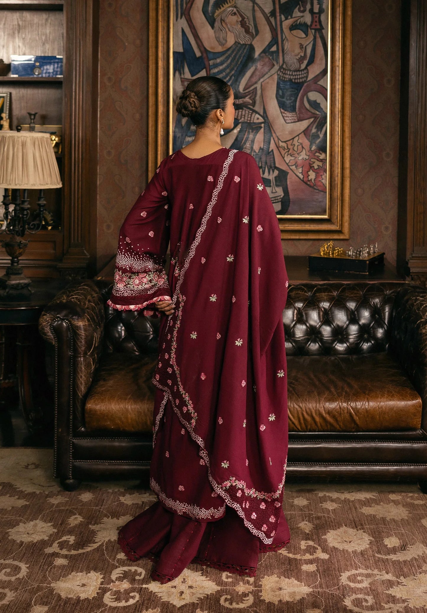 Beautifully crafted CRIMSONELLE
from LUXURY WINTER '25.