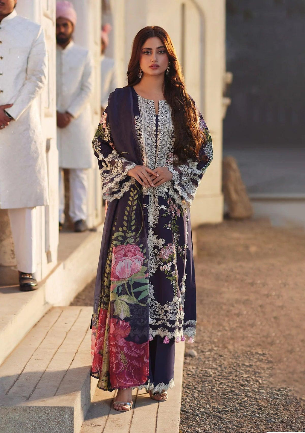 YAZMIN wearing this beautiful dress from ELAF's