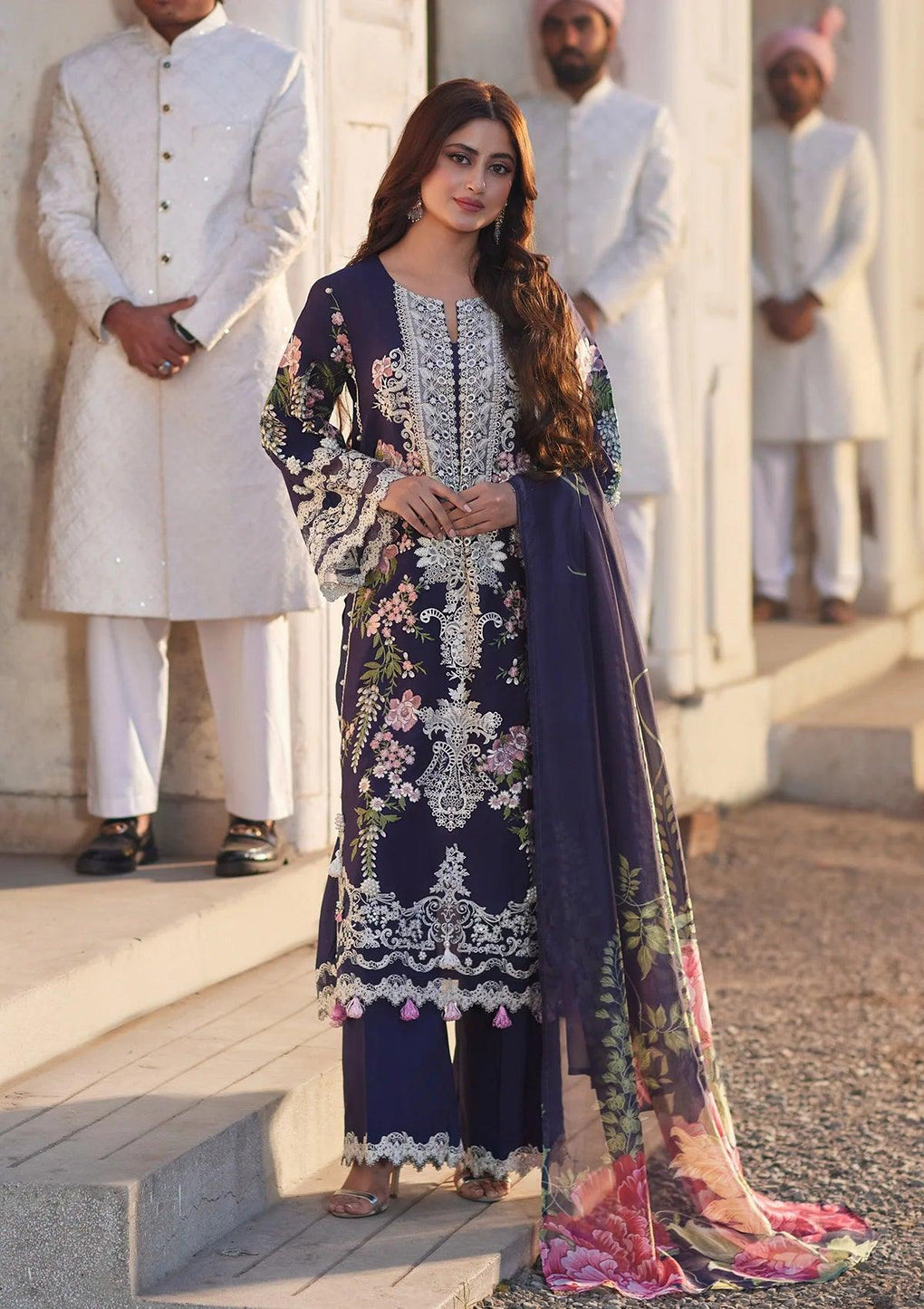 YAZMIN wearing this beautiful dress from ELAF's