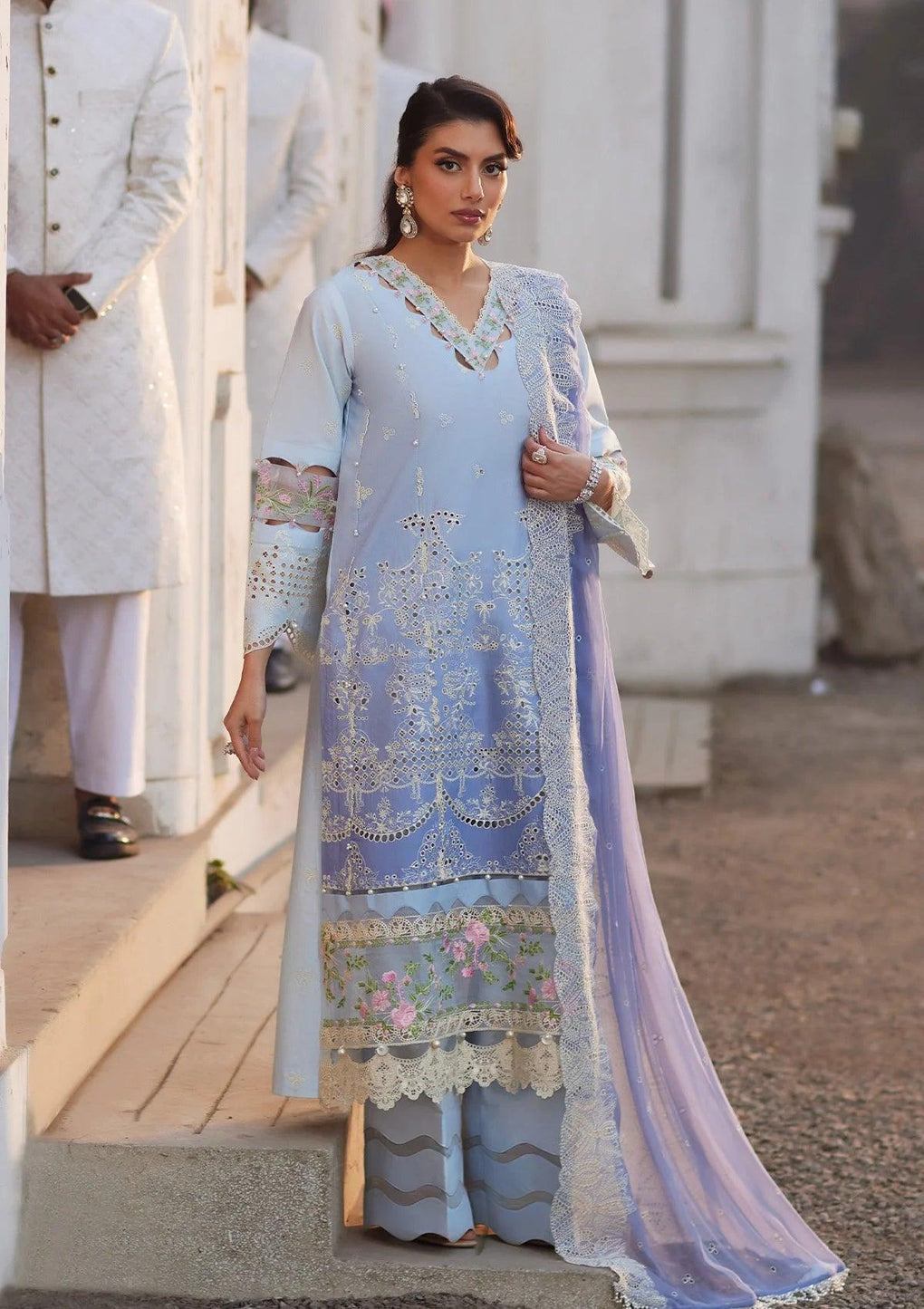 AMYRA wearing this beautiful dress from ELAF's