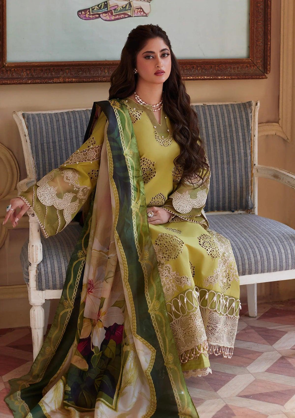 MEENAH wearing this beautiful dress from ELAF's