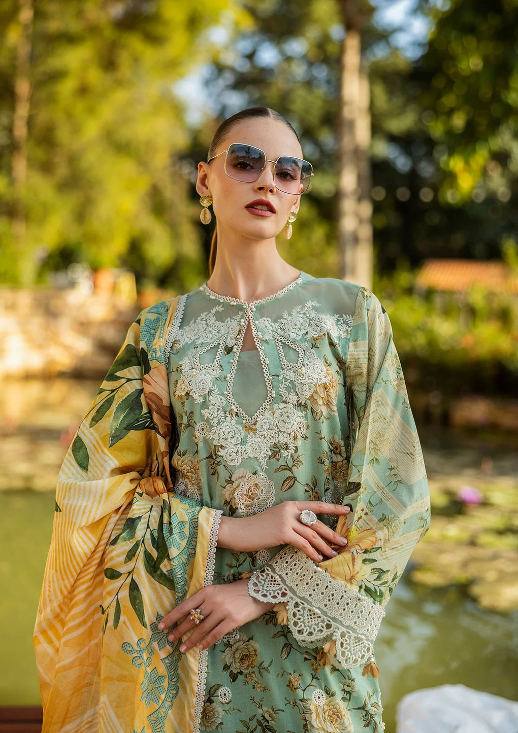 PISTACHIO DREAMS wearing this beautiful dress