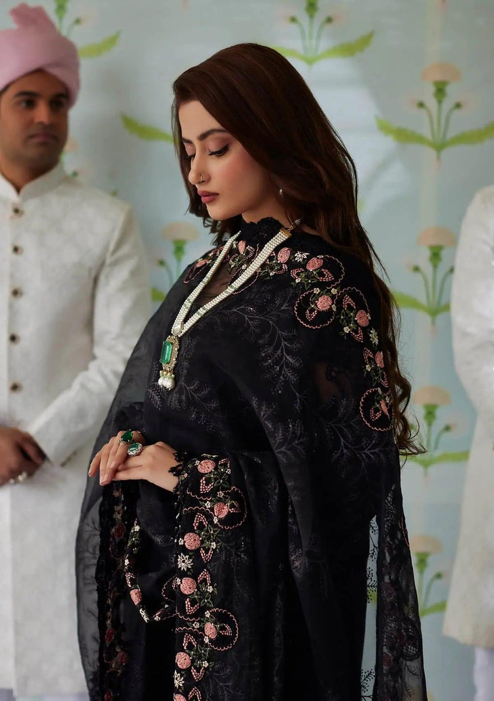 Festive Embroidered Lawn Dress HAYA from ELAF's