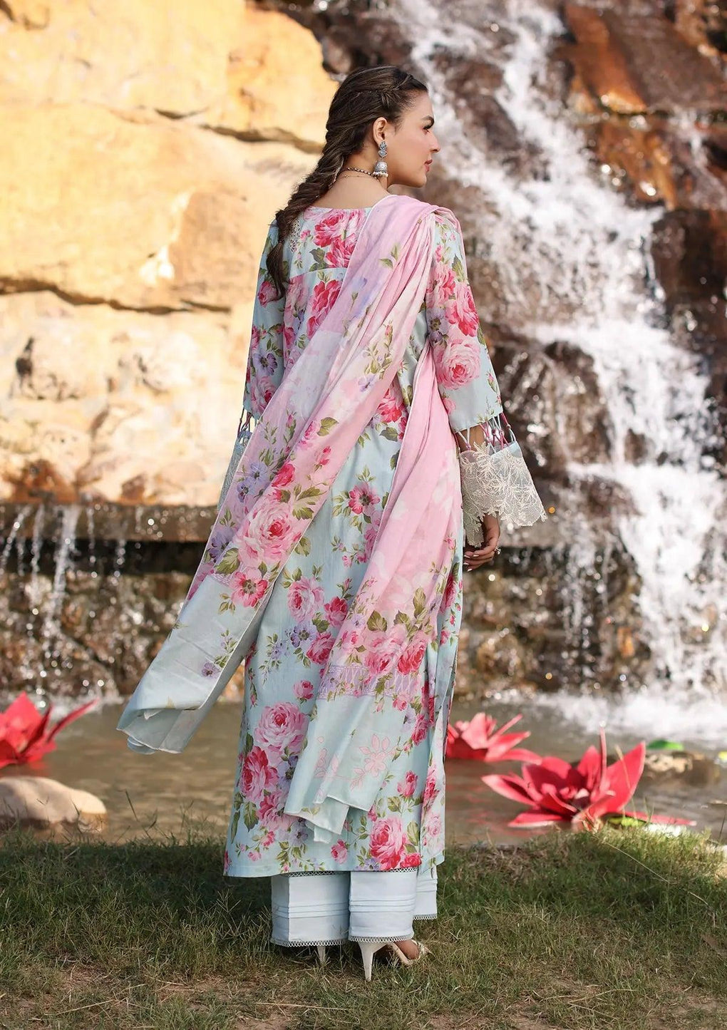 GLACIELLA wearing this beautiful dress from ELAF's