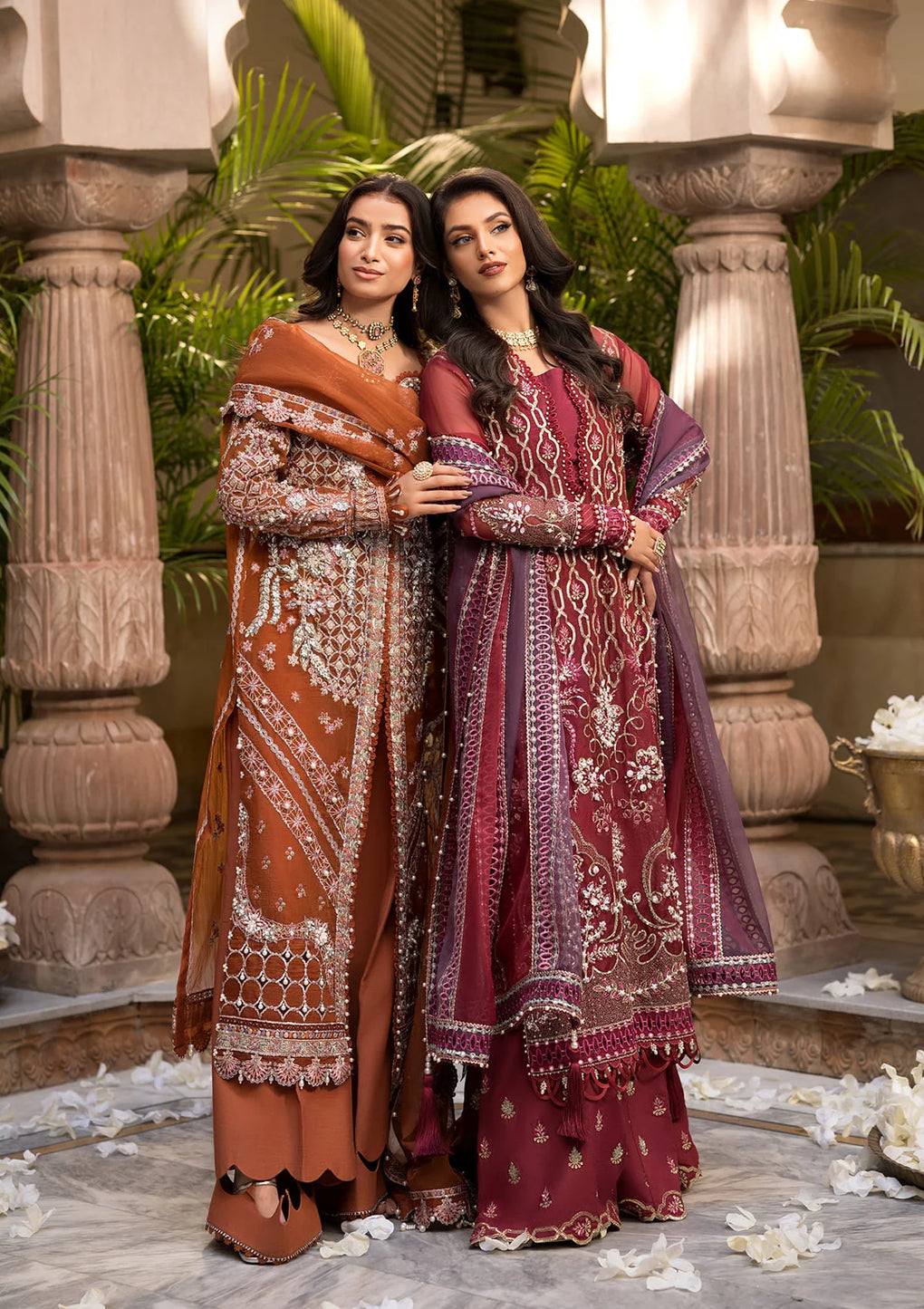Front image of gorgeous dresses from CELEBRATIONS BY ELAF 2024