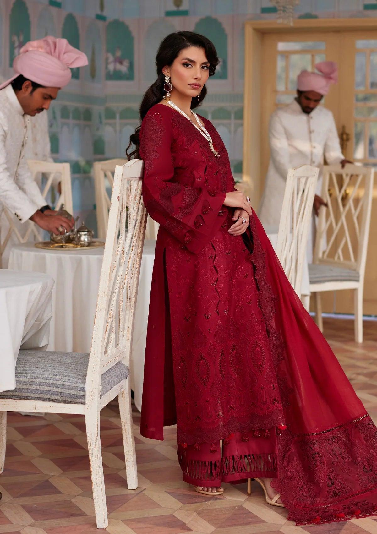 Another front image of beautifull WAFA from ELAF's "ELAF EID EDIT" 2024 Collection.