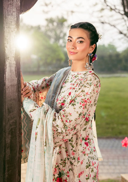 Elegant dress DAY BLOOM FROM ELAF PRINTS COLLECTION 2025.