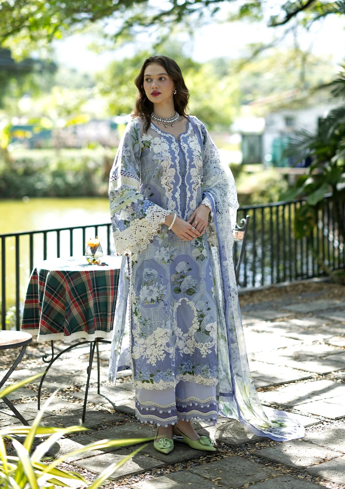ESA-8B ANASTASSIA - Elaf Premium Embroidered Prints Collection B 
