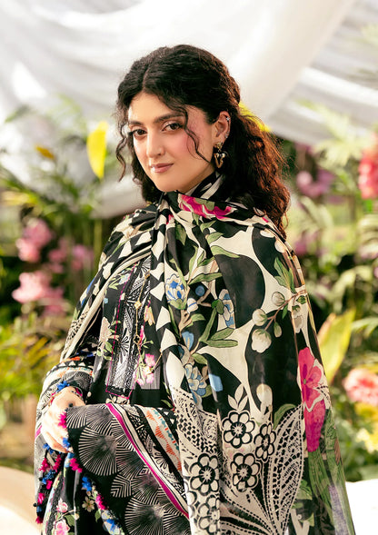 ELAROSE DIGITAL PRINTED VOILE DUPATTA IN VIBRANT COLOR.
