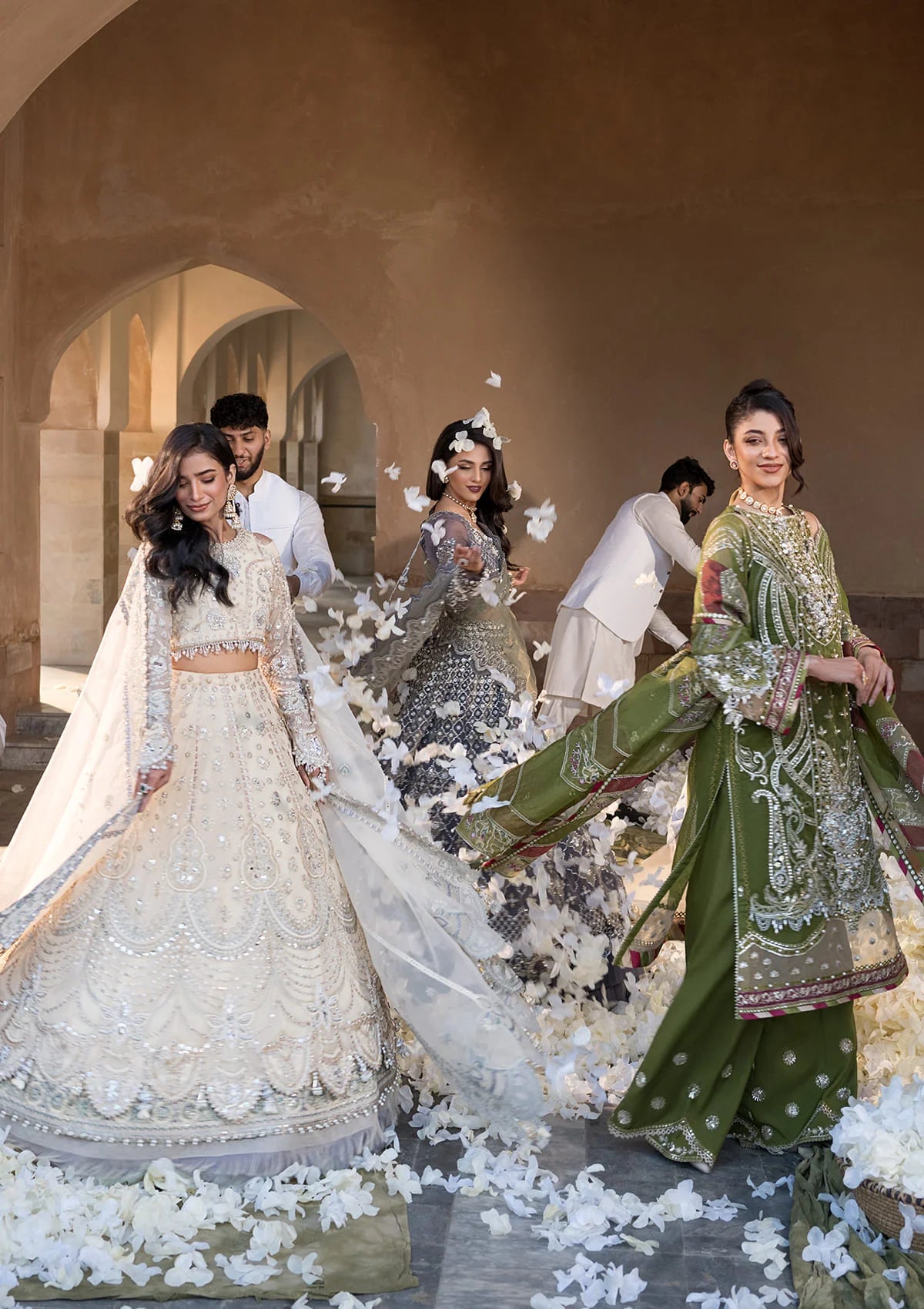 Front image of luxury dresses from CELEBRATIONS BY ELAF 2024