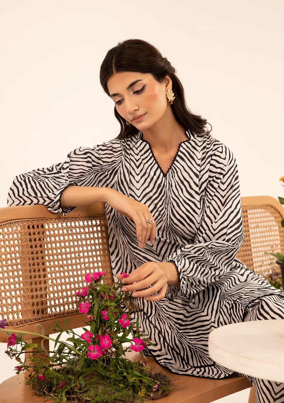 Another front image of beautiful SIVE from STITCHED COLLECTION 2025.