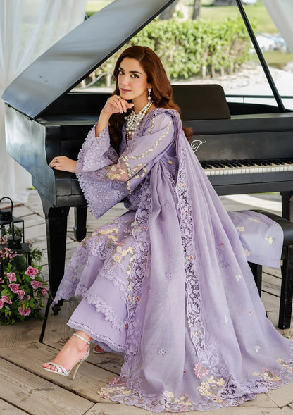 Another front image of beautiful PARIS HUES from ELAF LUXURY LAWN 2025 VOL 2