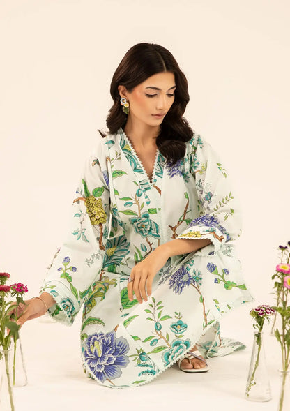 Elegant dress NAIRE from ELAF's STITCHED COLLECTION 2025.