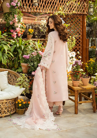Beautifully designed EMBROIDERED COTTON NET PATCHED DUPATTA.