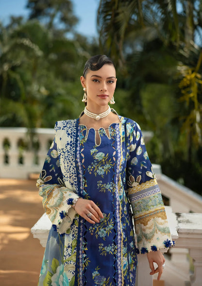 OCEAN'S EMBRACE in Magnificent Royal Blue color.