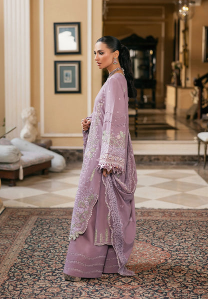 LILIQUE with EMBROIDERED KARANDI PANEL with EMBROIDERED SHAWL from Elaf LUXURY WINTER '25