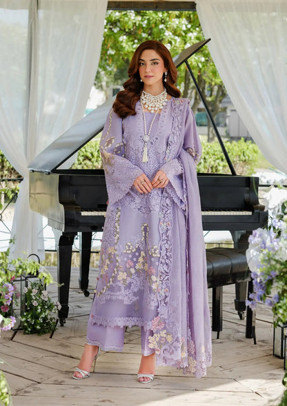 Elegent dress PARIS HUES in soft Lilac color.
