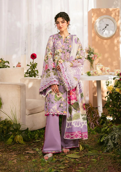 Elegant dress in lawn stuff , soft and breezy